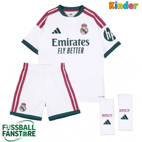 Real Madrid Kylian Mbappe #10 Replik Heimtrikot Kinder 2026-27 Kurzarm (+ Kurze Hosen)